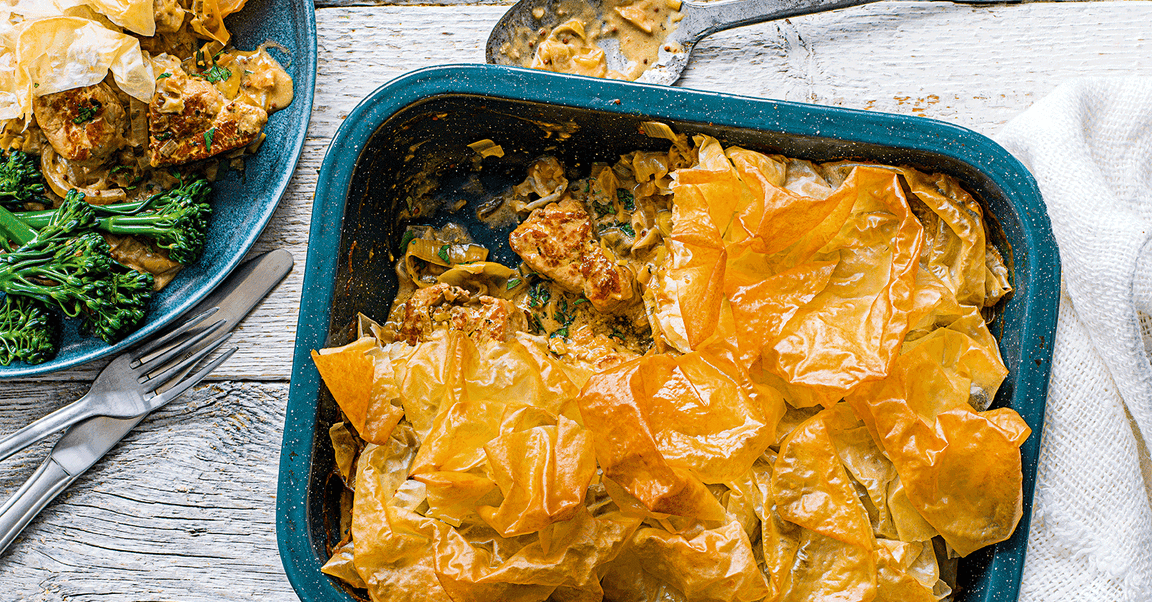 Healthy sweet and savoury pies