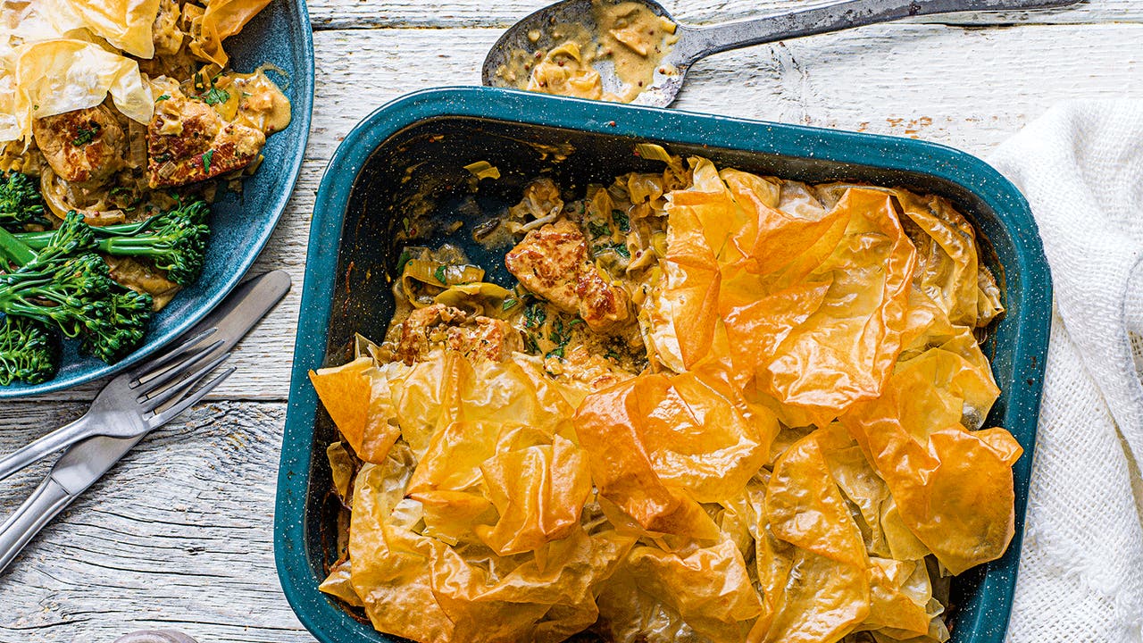 Healthy sweet and savoury pies