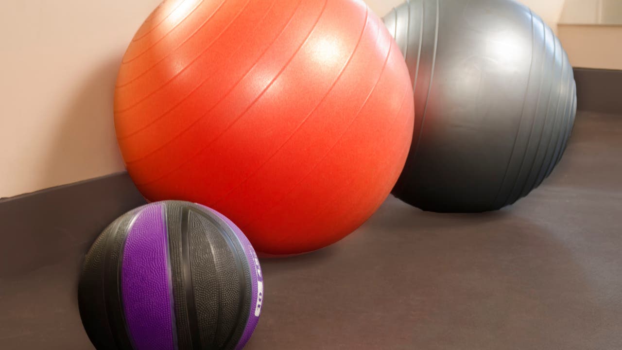 Full body fitball workout