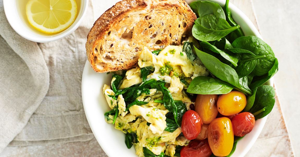 Easy breakfasts for one person