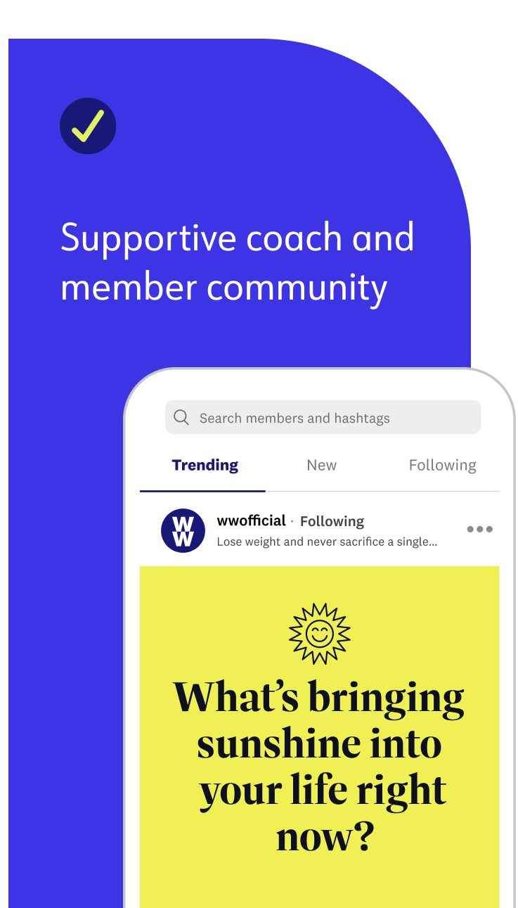 supportive coach and member community 