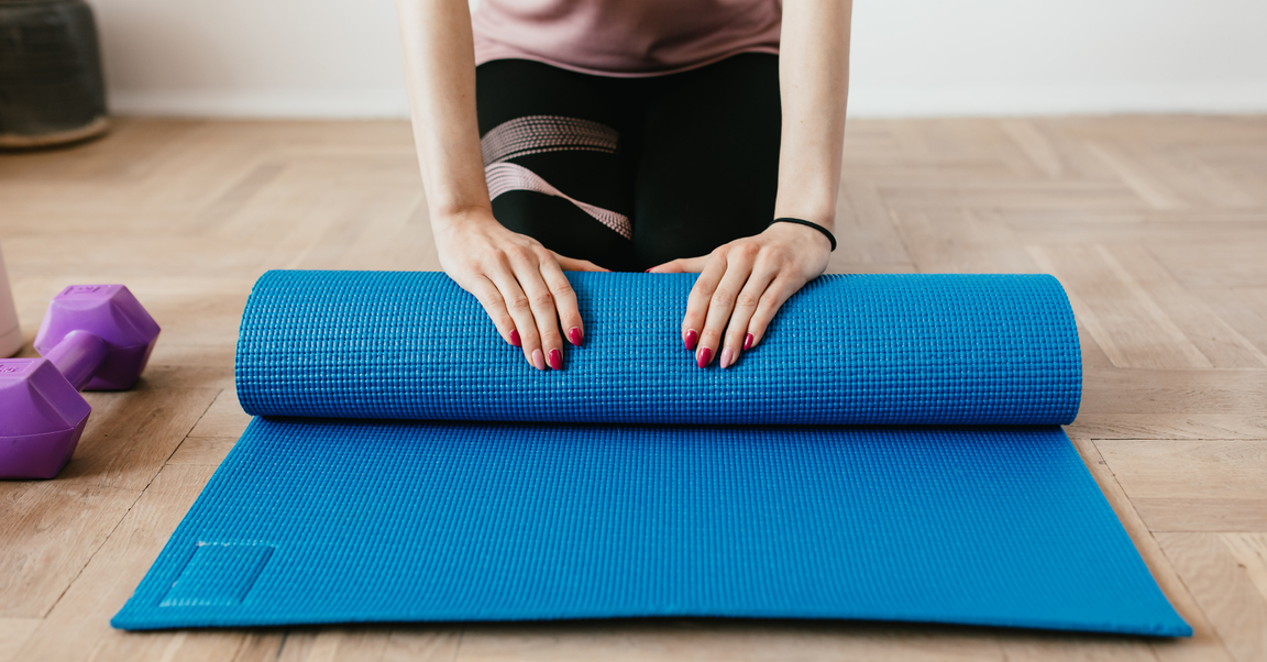 Beginner-friendly Pilates routine for a at home workout
