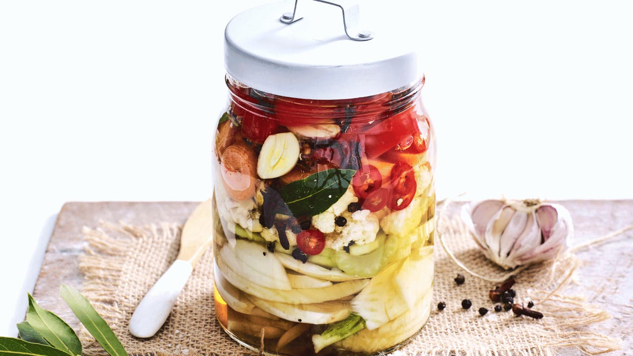 Recipes using pickled and fermented foods