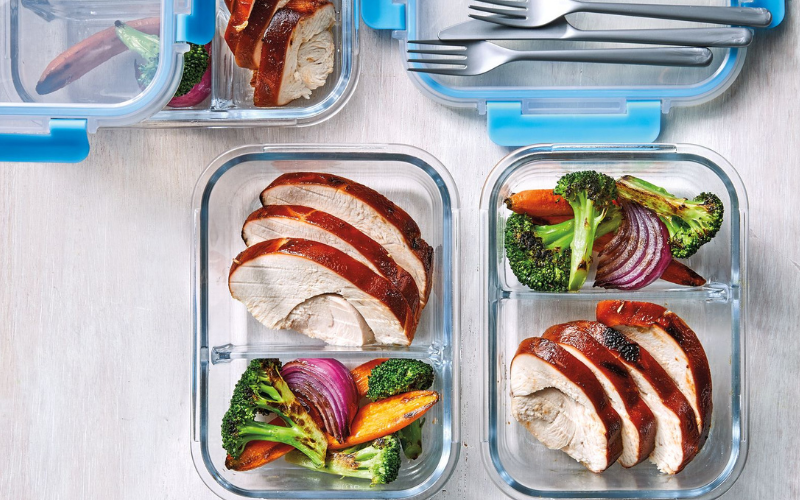 Meal prep lunch containers