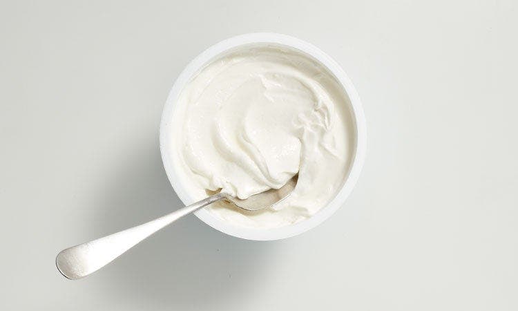 Plain yoghurt