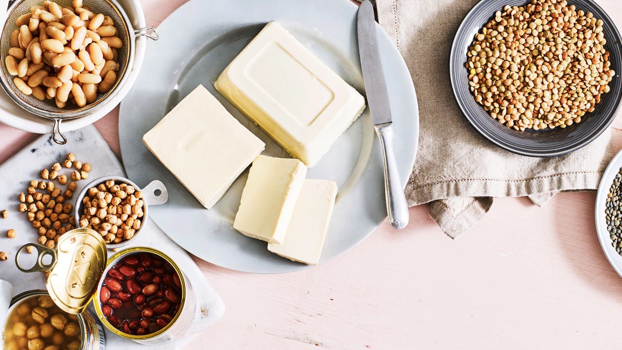 Vegetarian plant based protein sources