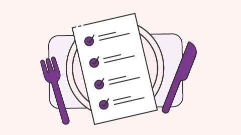 How to plan meals in four simple steps