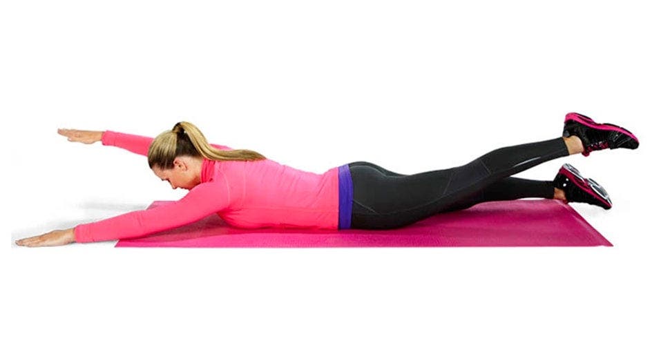 Back strengthening workout
