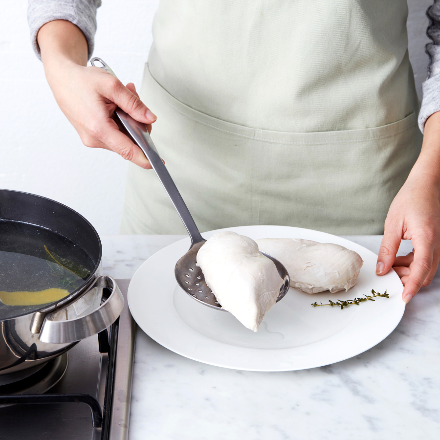 How to poach chicken breast step 3