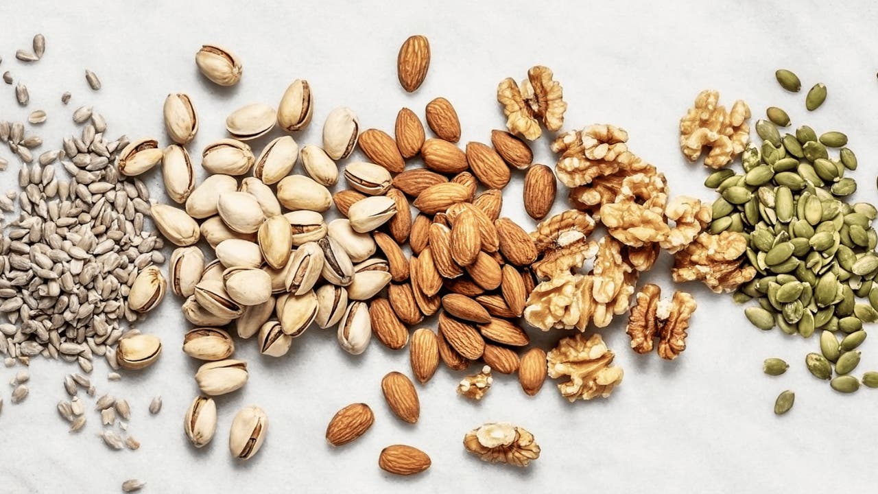 Health benefits of nuts and seeds