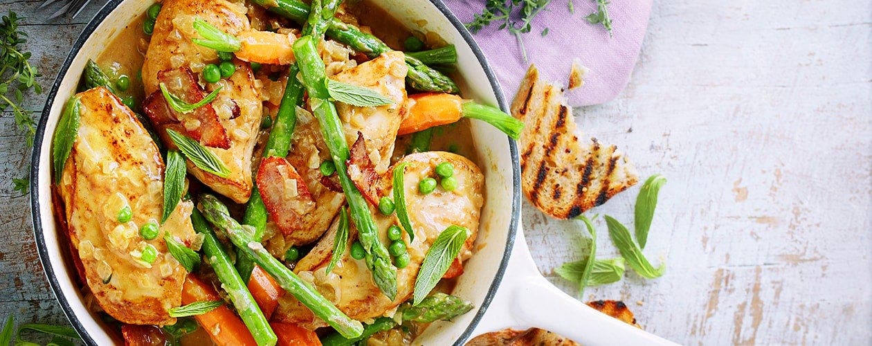 Lactose-free dinner recipes