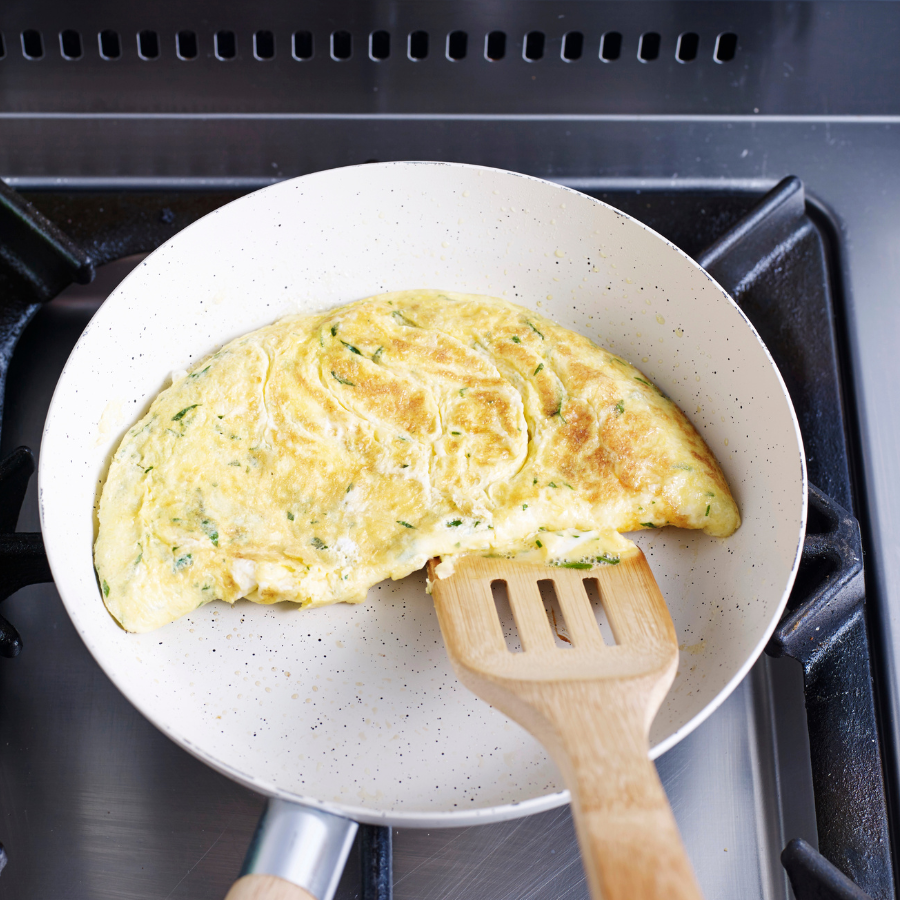 How to cook an omelette step 3 How to cook an omelette step 3