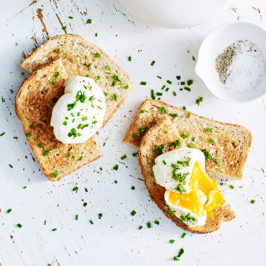 Poached eggs