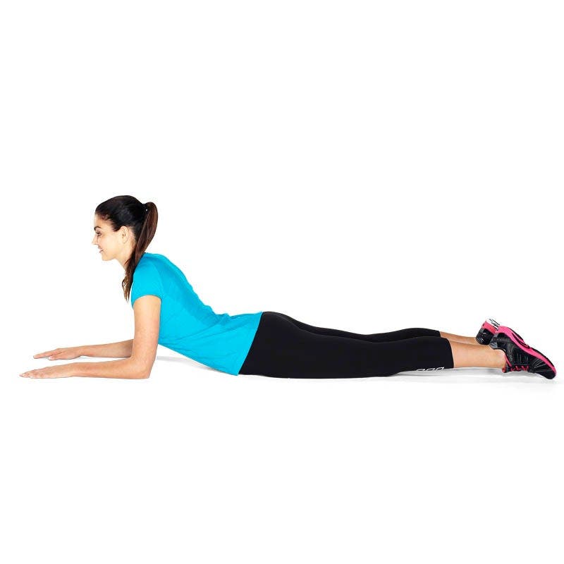 Half cobra Stretches