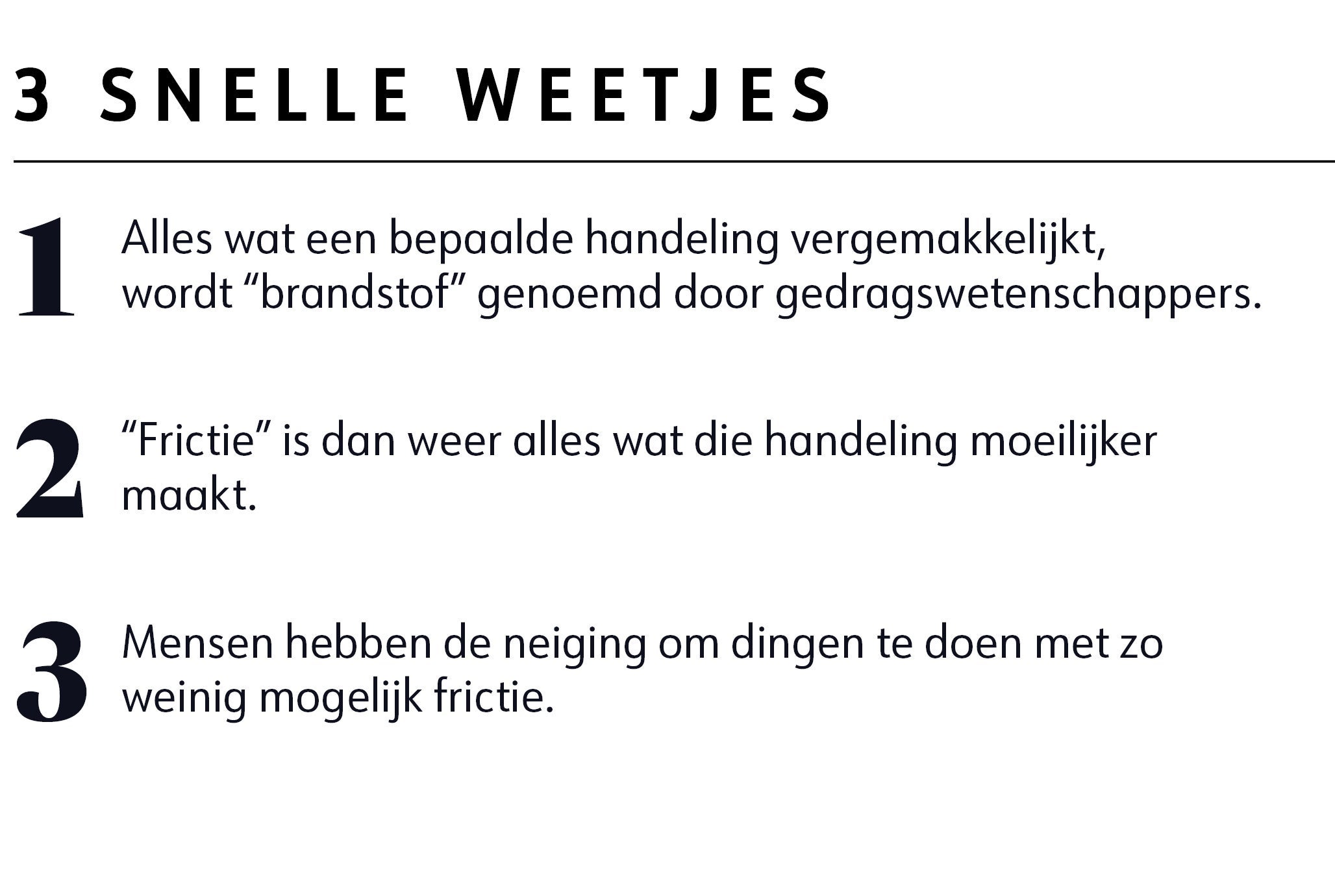 3 feiten 3 feiten