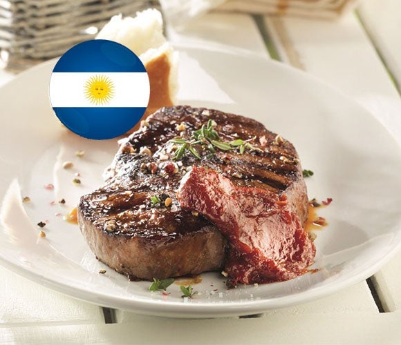 Steak au barbecue