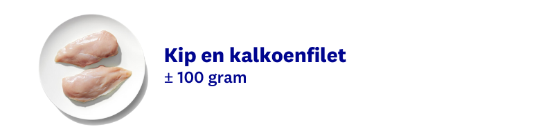 Kip- en kalkoenfilet Kip- en kalkoenfilet