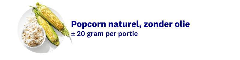 Popcorn, naturel Popcorn, naturel
