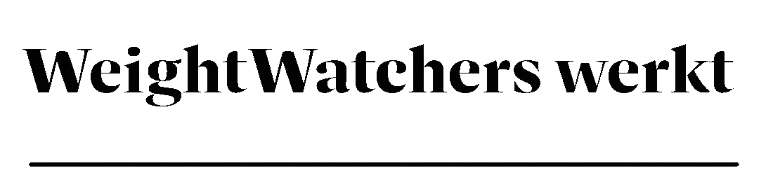 Weight Watchers werkt om gezonde gewoontes te ontwikkelen, om met diabetes om te gaan, om gezonder te worden, om af te vallen, om eenvoudige voeding te ontdekken, voor jou