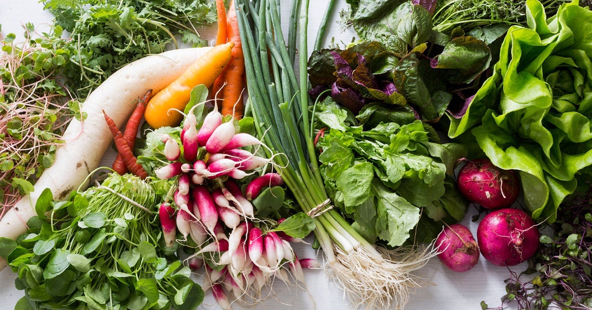 Liste de légumes non féculents