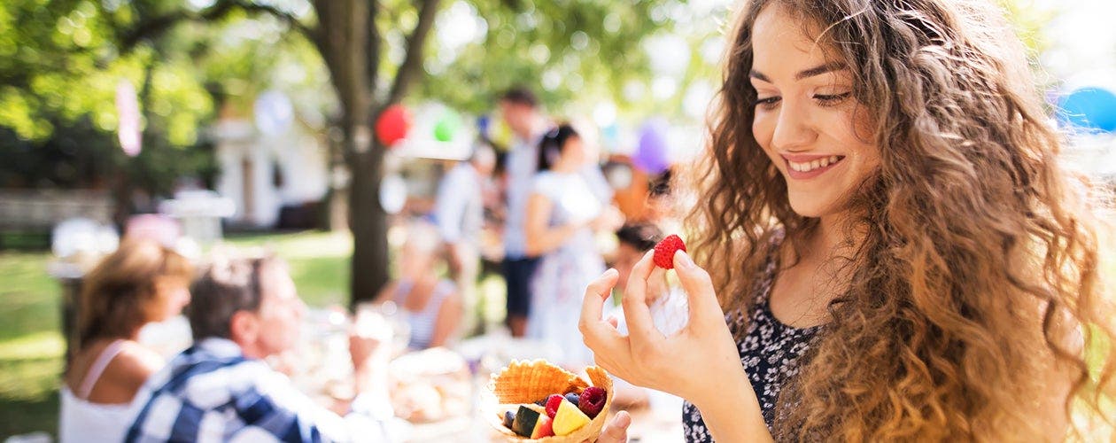 Gezond genieten van zomers eten