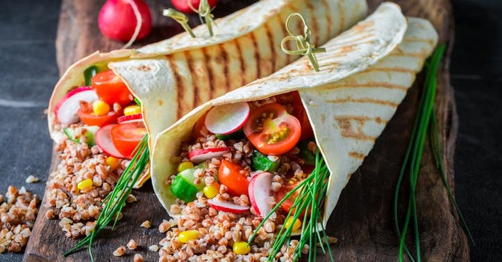 6 vegetarische wrap recepten