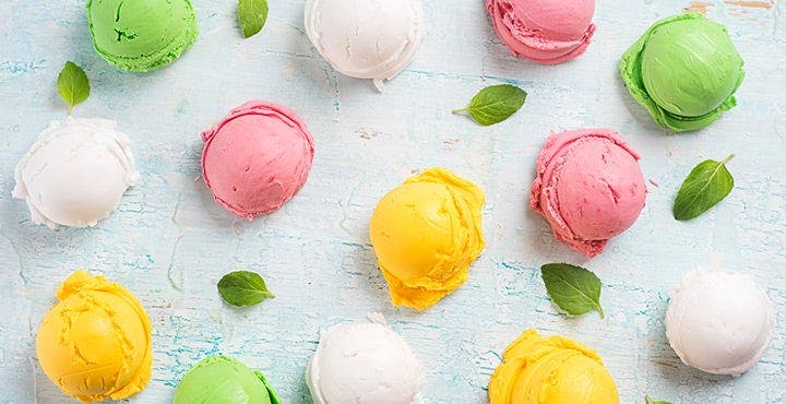6 glaces divines