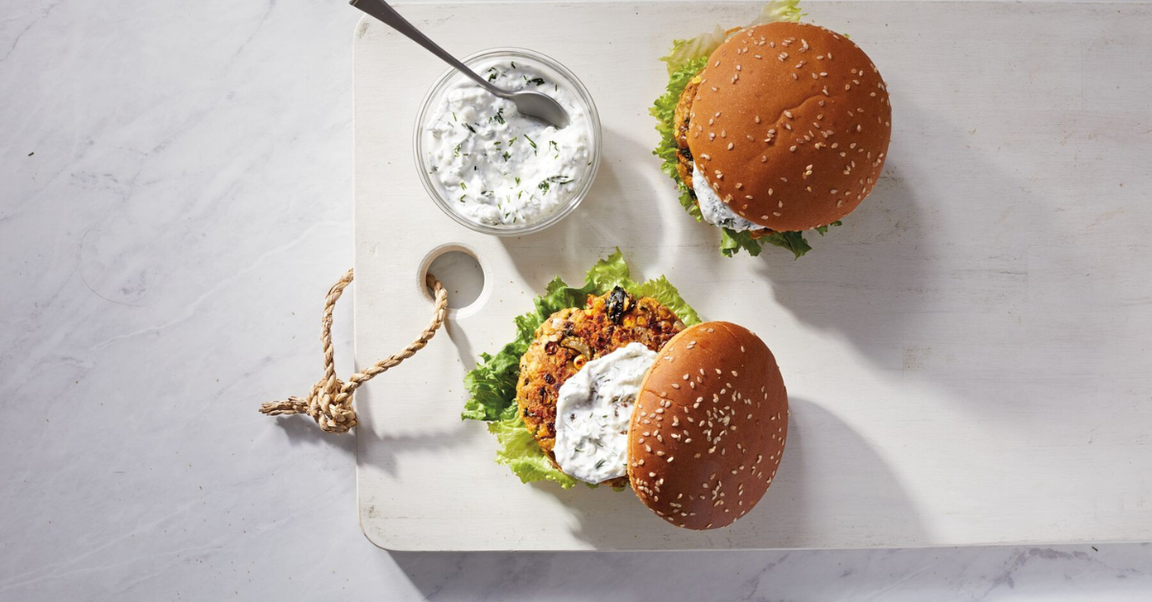 burgers végétariens