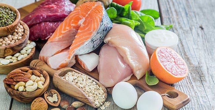Verschillende magere ingrediënten voor een heerlijke maaltijd | WW België