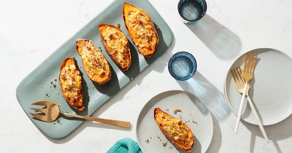 Recepten met zoete aardappel