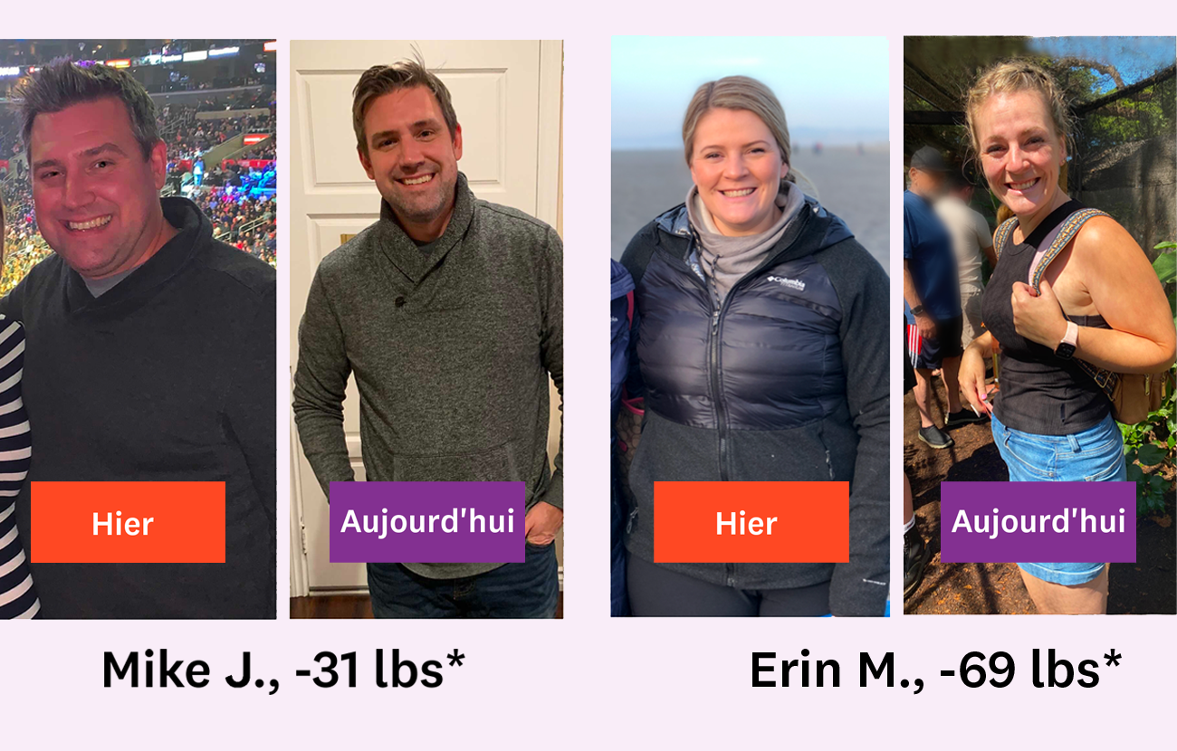 A group of members that have lost weight with WW.