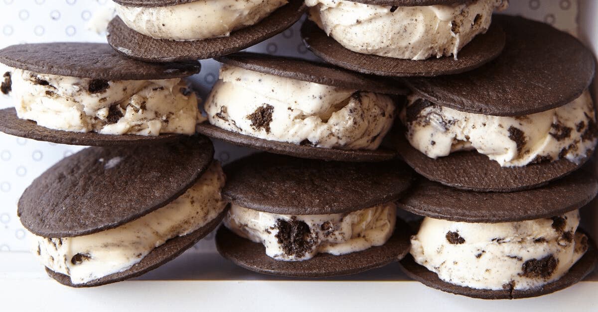 Sandwichs à la crème glacée, de trois façons