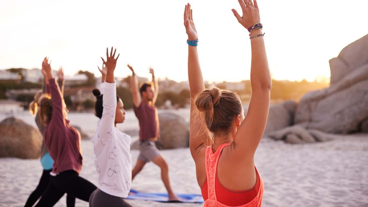 Take your yoga practice outside!