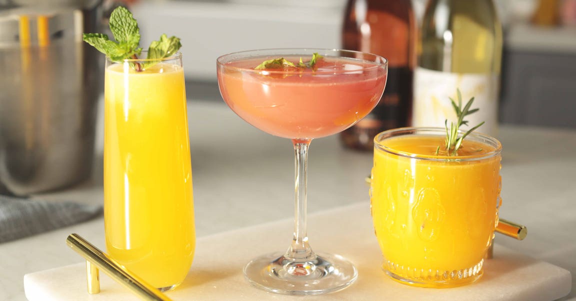 Bar à mimosas sans alcool