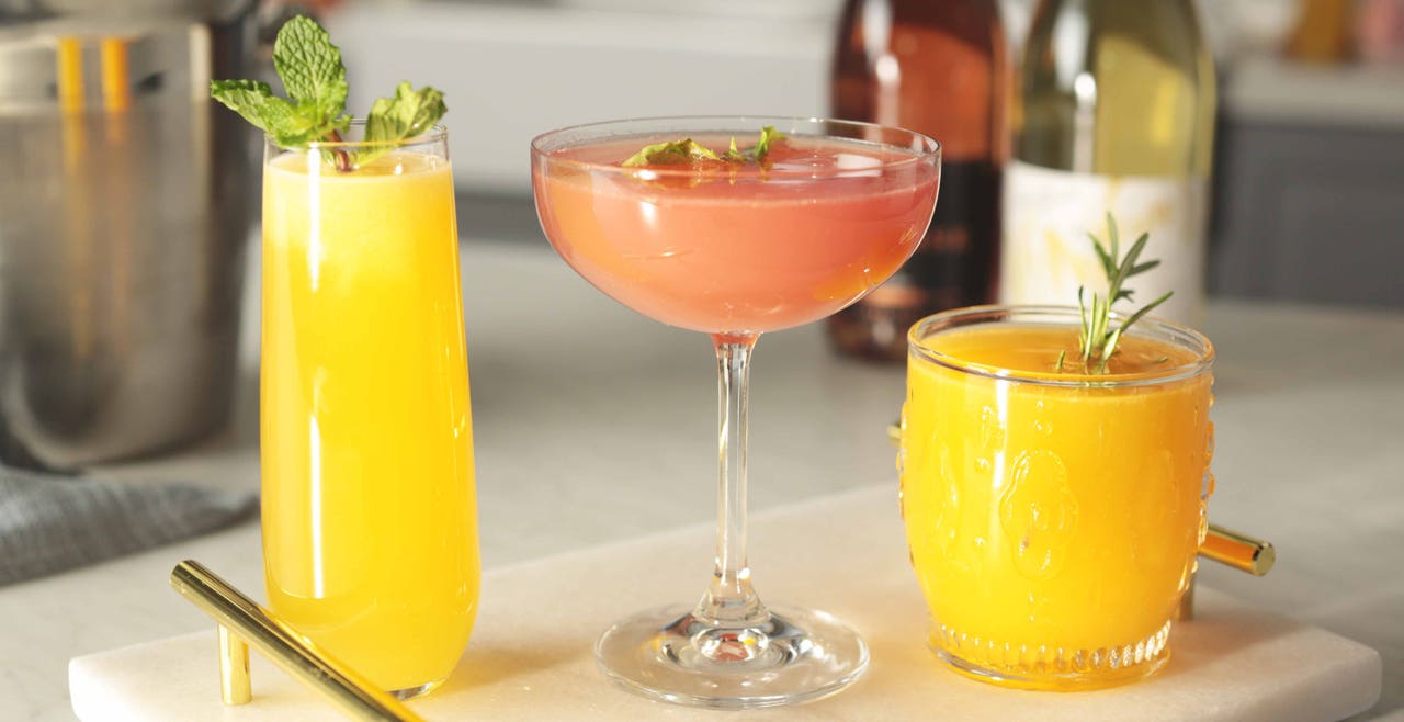 Alcohol-Free Mimosa Bar