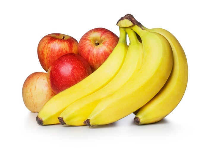 apples and bananas