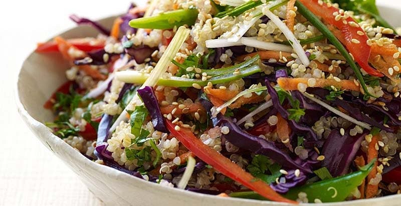 <strong>Asian Flavoured Quinoa Salad</strong>