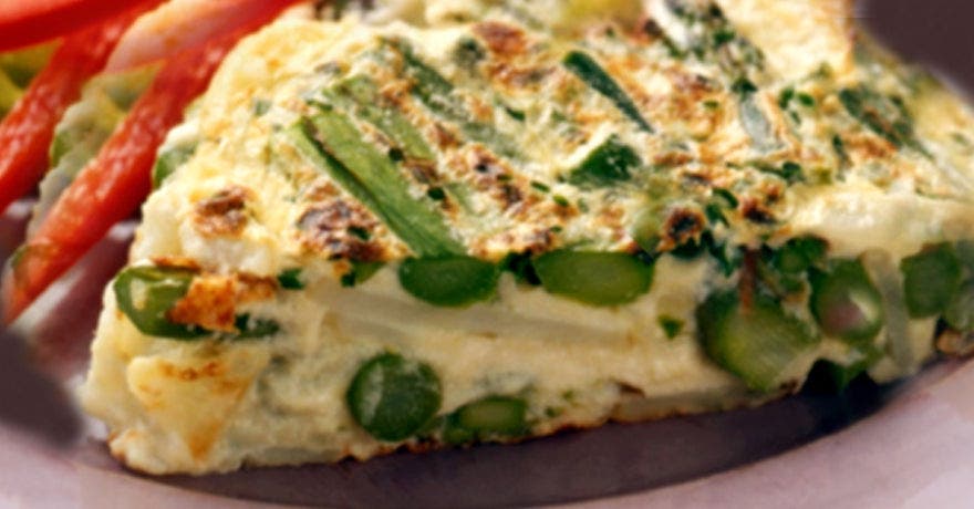 Asparagus, New Potato and Chive Frittata
