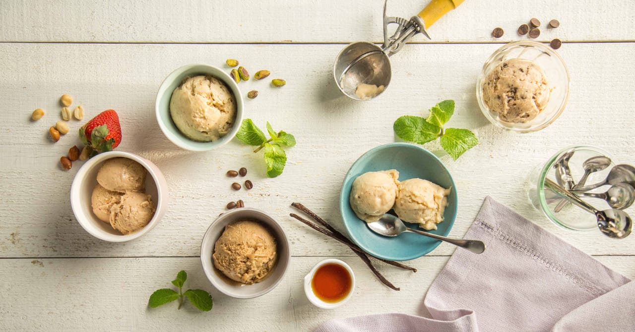 Basic 0 Points Banana Ice Cream + Five Flavours
