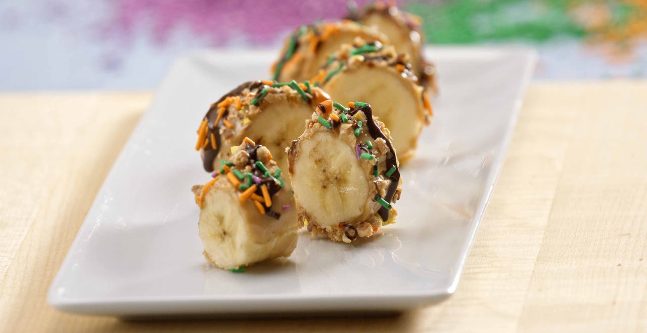 Banane façon sushi