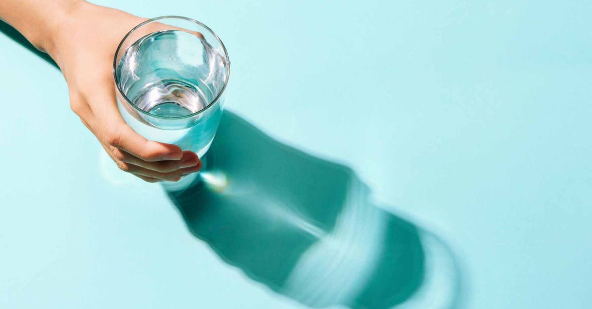 The best times to drink water
