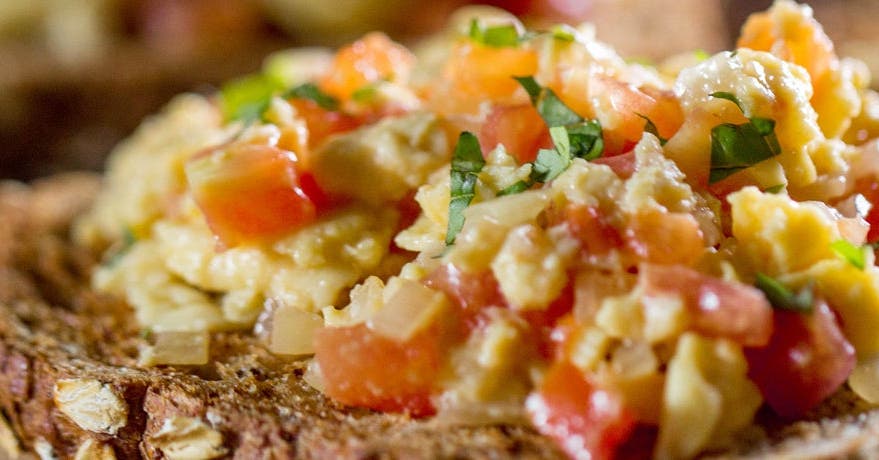 Bruschetta pour petit-déjeuner
