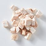 85 g (3 oz) de poitrine de poulet coupée en cubes 85 g (3 oz) de poitrine de poulet coupée en cubes