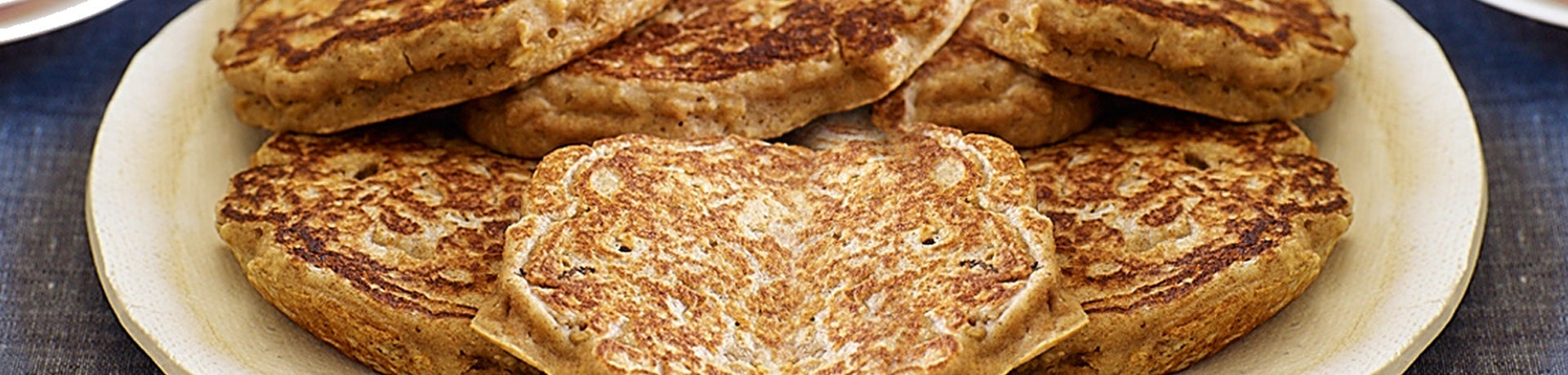 Crêpes à la cannelle, à l’avoine et au blé entier