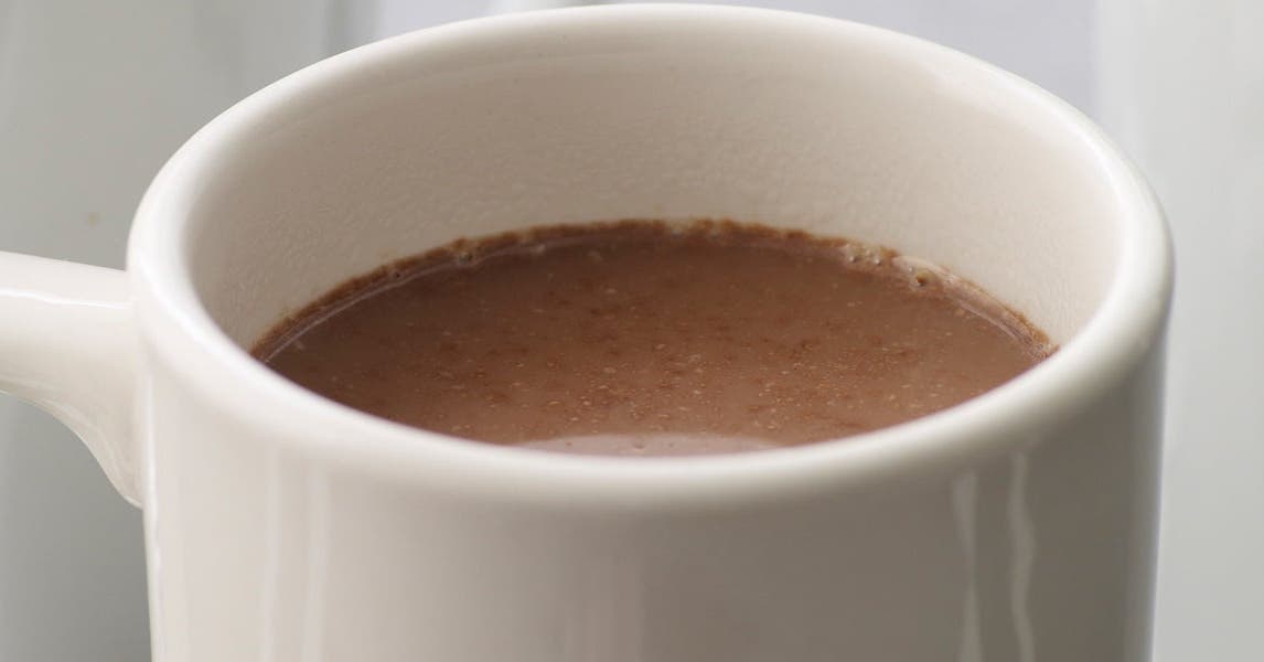 Chocolat chaud à la noix de coco