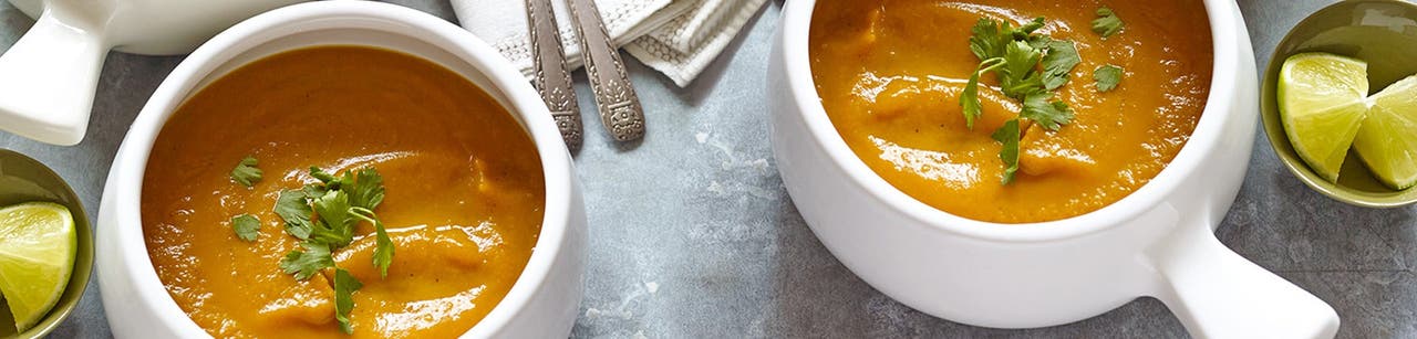 Coconut-Curry Pumpkin Bisque