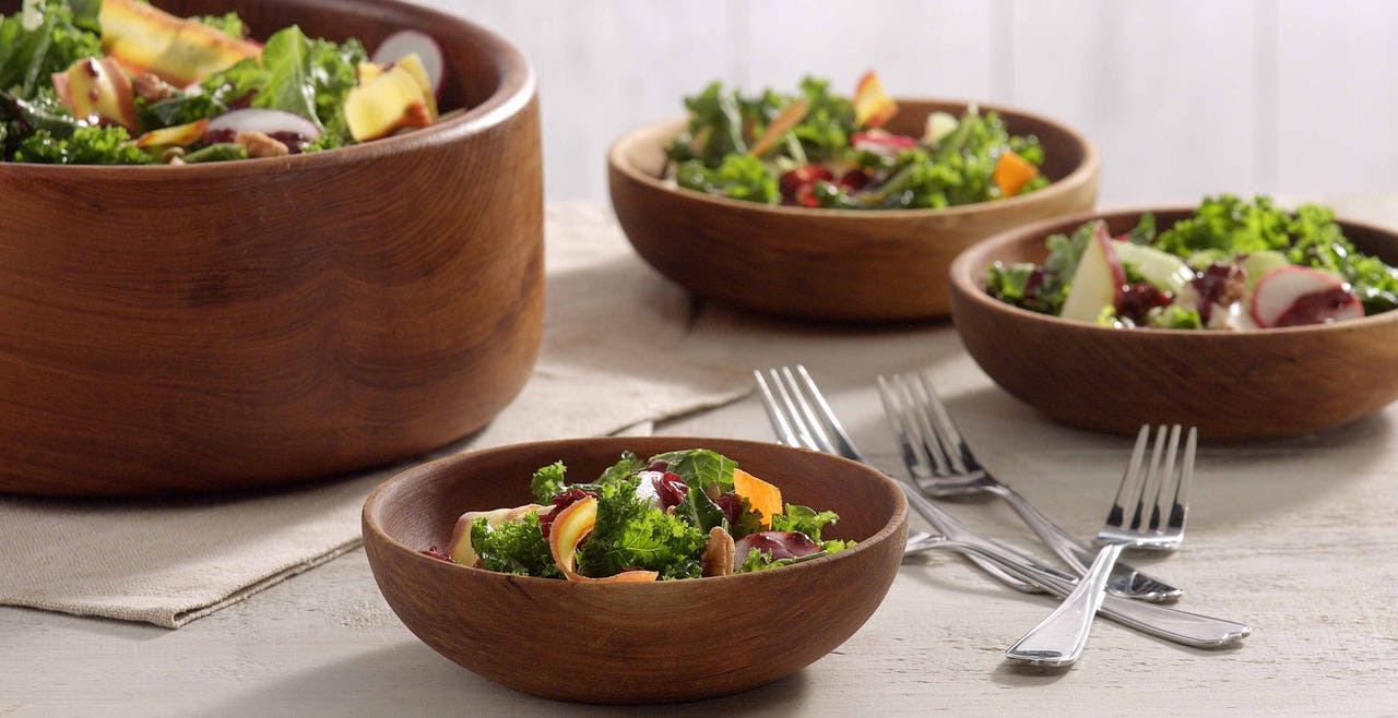 Crisp Autumn Salad with Blueberry Vinaigrette