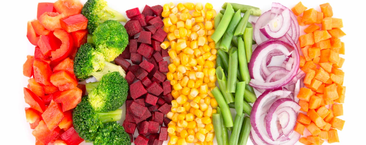 Les légumes surgelés sont aussi bons que les légumes frais!