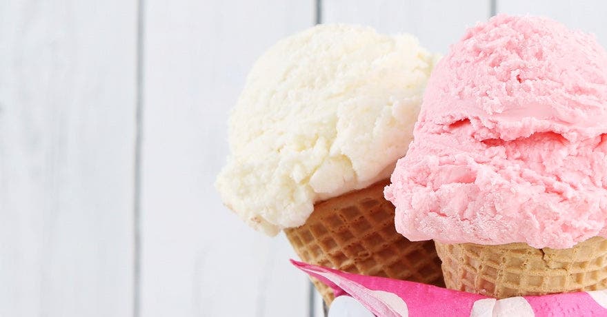 Pleins feux sur la crème glacée