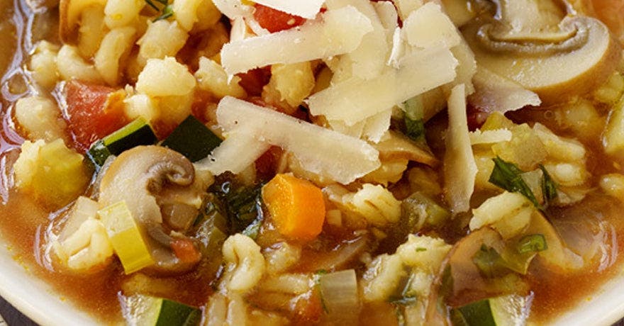 Italian-Inspired Vegetable Barley Soup